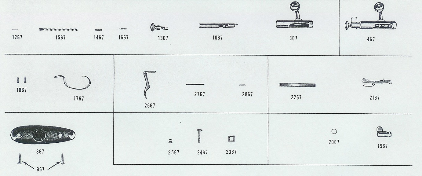 The above firearm originated from a model 60 which had no safety lock, which then evolved as the model 67, which had a slimmer stock.